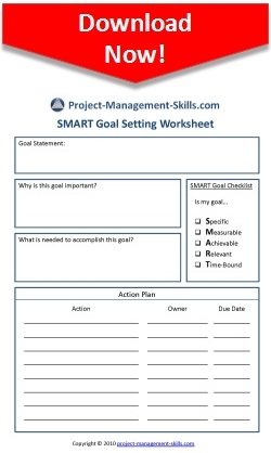 Worksheet goal setting Free Printable